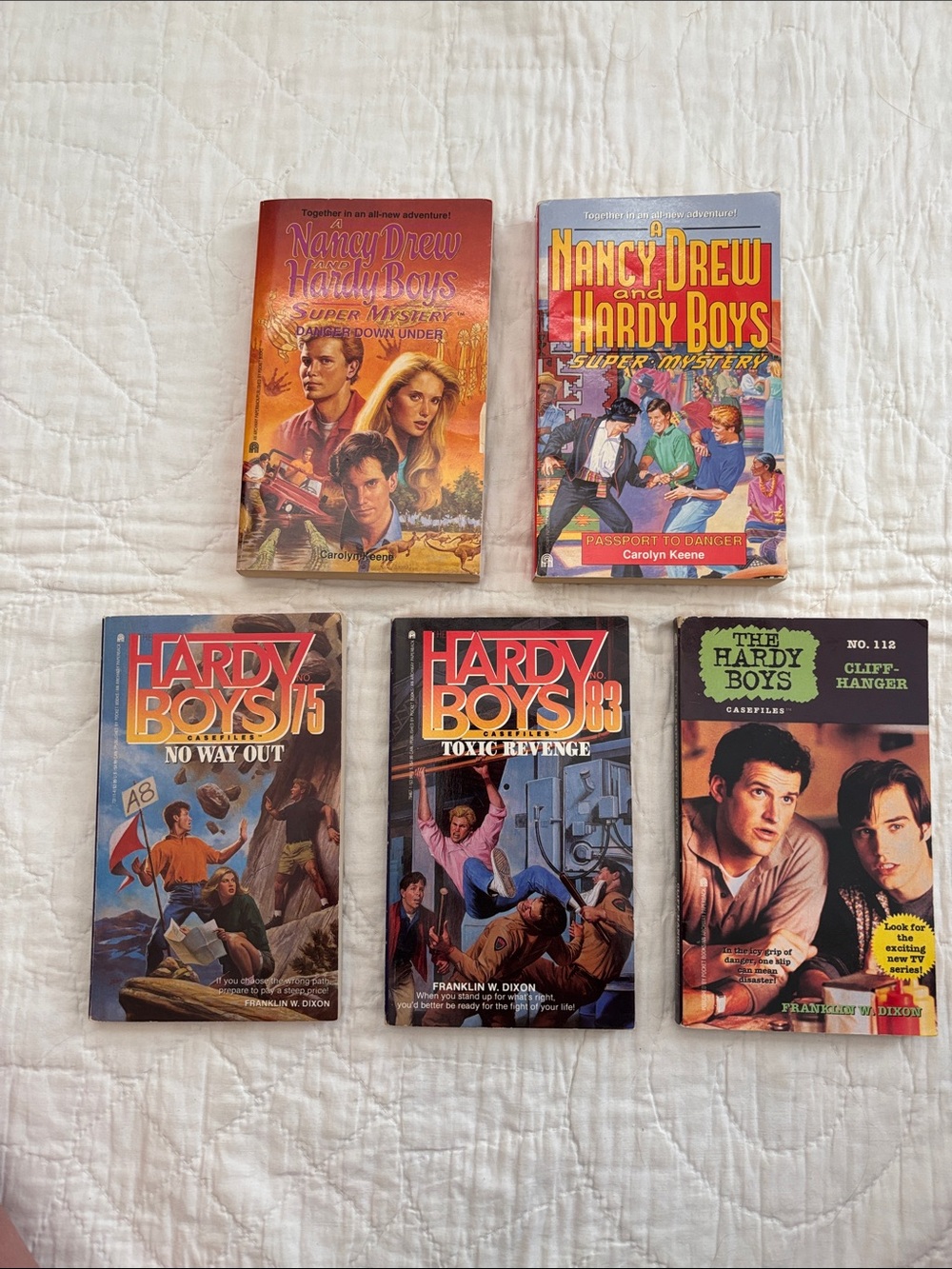 Nancy Drew & Hardy Boys Paperbacks